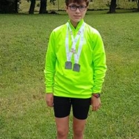 Uxue Castro doble medallista en el campeonato de Euskadi Sub16