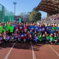 Gran ambiente en el miniatletismo de Elexalde
