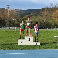 Tres medallas en el Campeonato de Bizkaia de Fondo