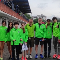 Gran cosecha de medallas en el Cto de Bizkaia sub 16 de pista al aire libre Domina uzta bikaina Cto de Bizkaia sub 16 kanpoko pistan