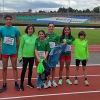 Galdakao Atletismo taldeko infantilek oso emaitza onak lortu zituzten Bizkaiko finaletan atzo.