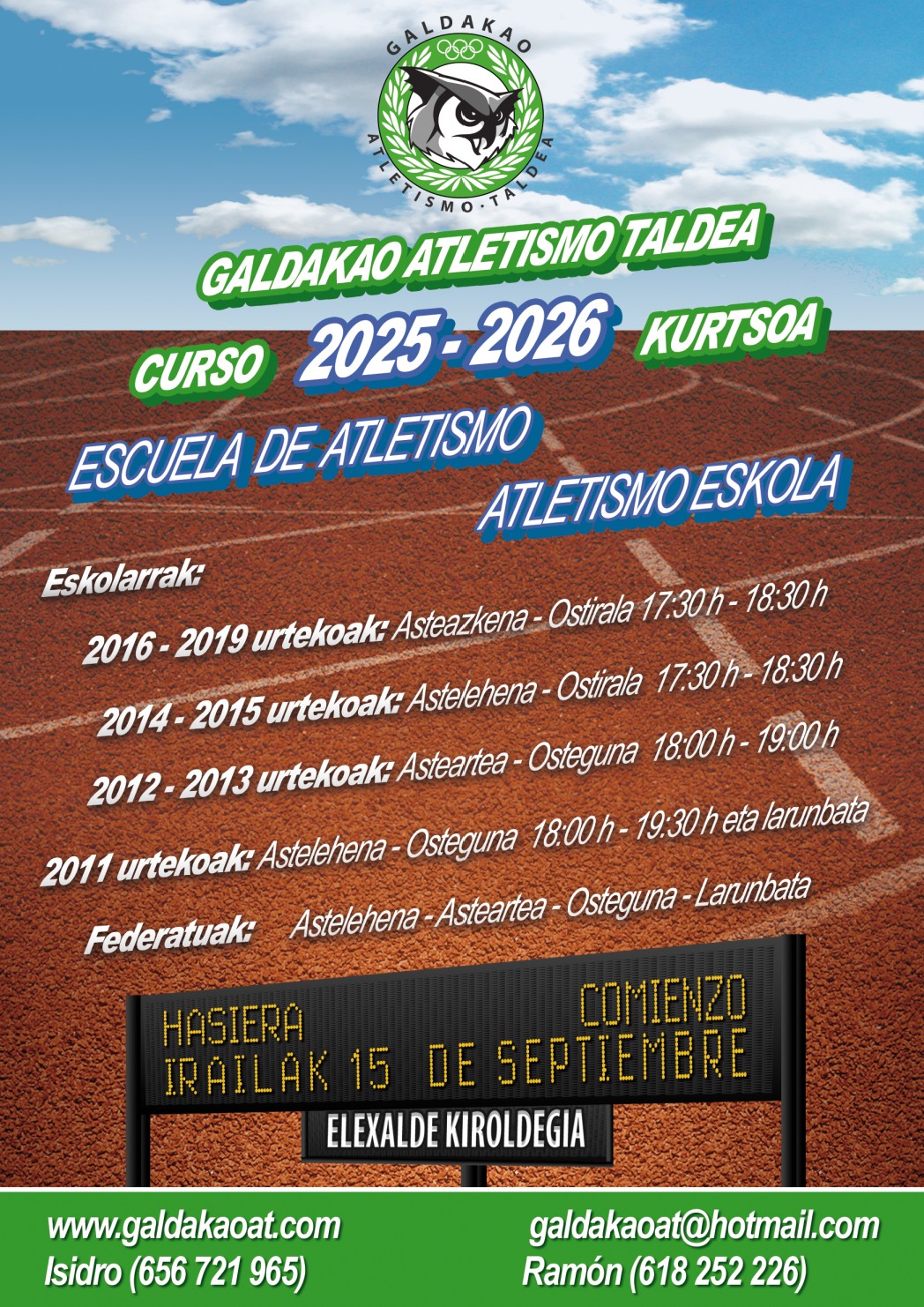 Atletismo Eskola
