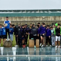 Histórico tercer  puesto del equipo masculino  del Galdakao A.T. en el Campeonato de Euskadi de Clubs de 2a división