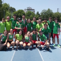 Histórico segundo puesto del equipo absoluto masculino en el Cto Bizkaia absoluto de clubs e individual.